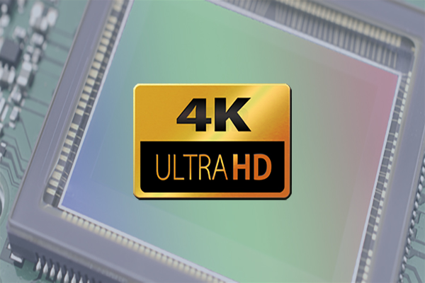 4K UltraHDの高画質対応