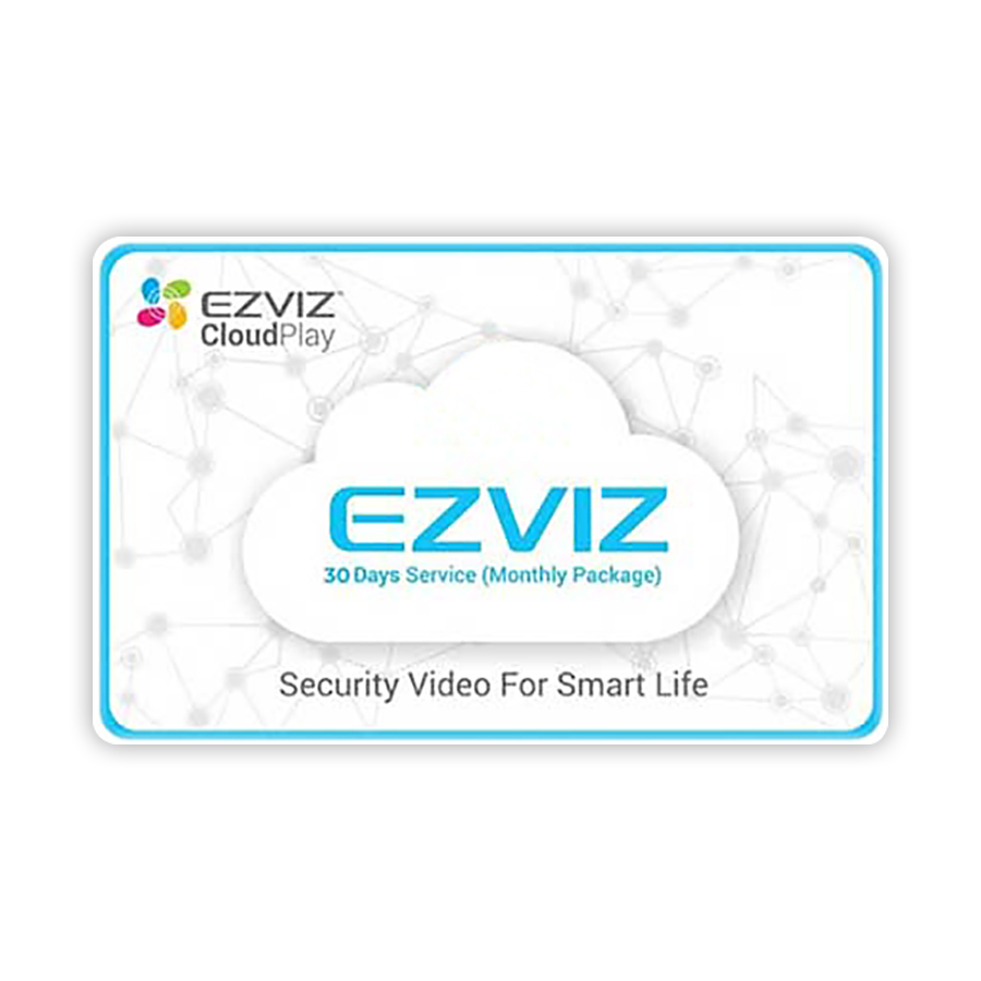 CloudPlay(30日保存・1ヶ月プラン) EZVIZ イージービズ