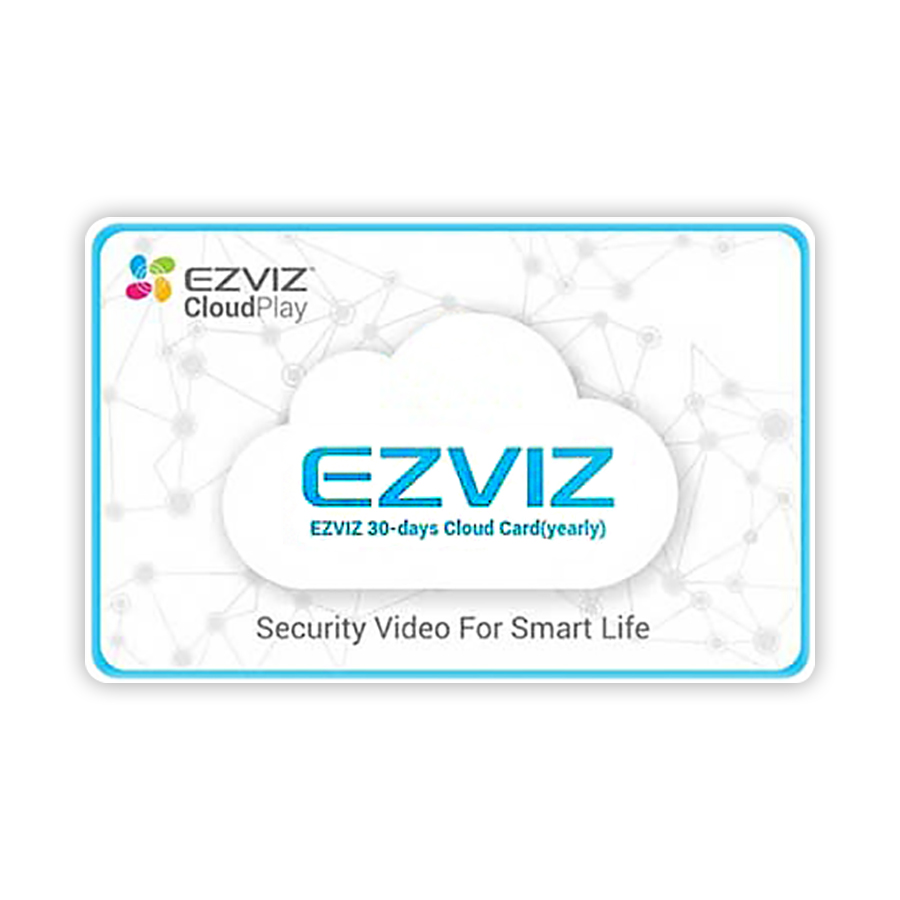 CloudPlay(30日保存・12ヶ月プラン) EZVIZ イージービズ