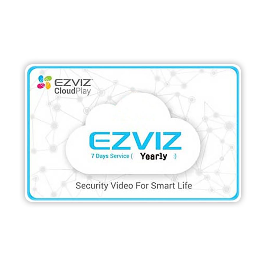 CloudPlay(7日保存・12ヶ月プラン) EZVIZ イージービズ