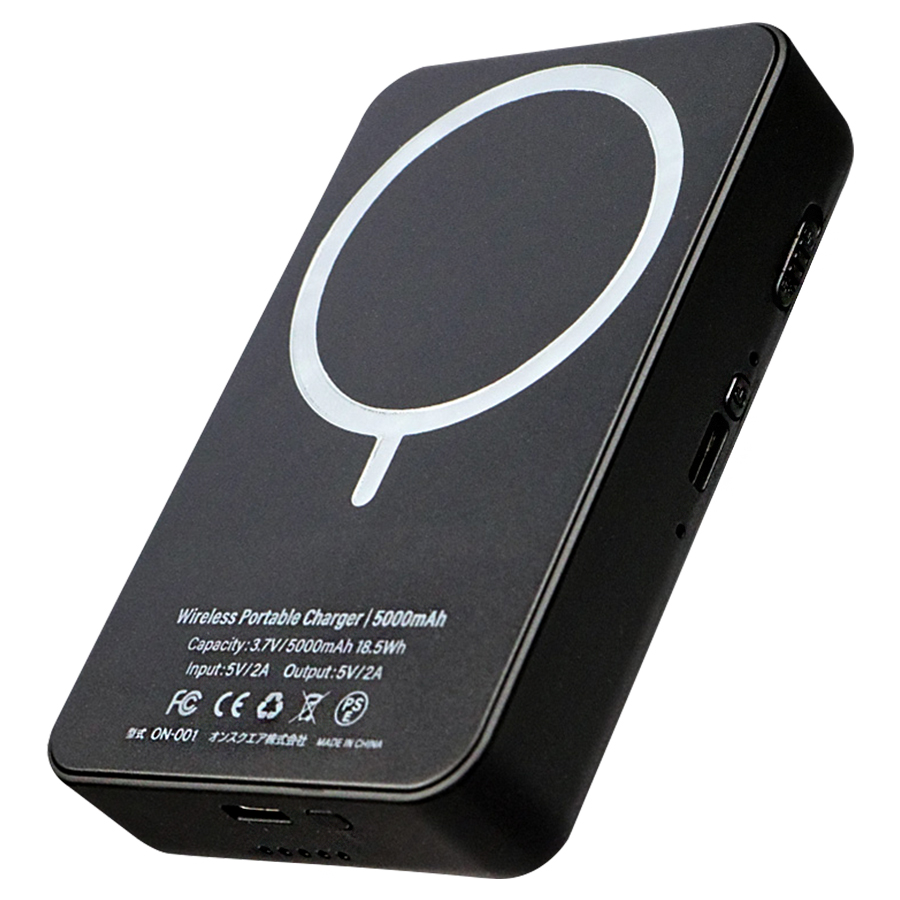 GX-302 防犯カメラ GX-302 | 2.7K録画対応モバイルバッテリー擬装(偽装)小型カメラ