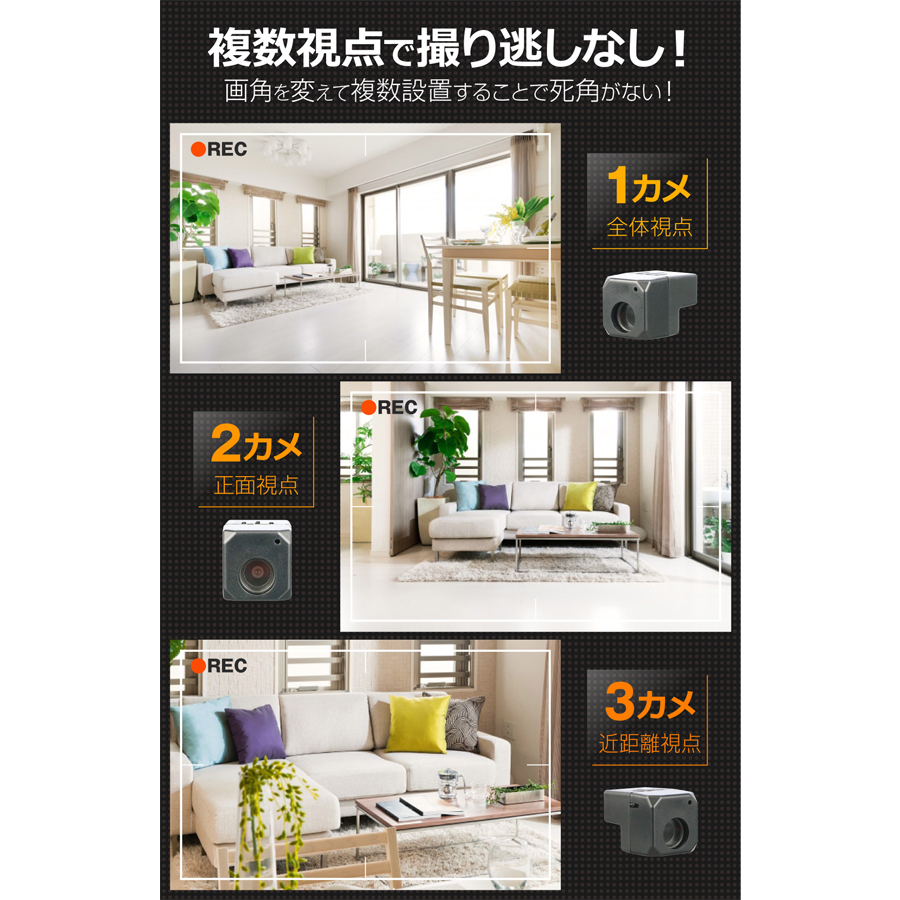 GX-309 | Wi-Fiネットワーク 豆カメラ【レンズ隠しフィルムサービス