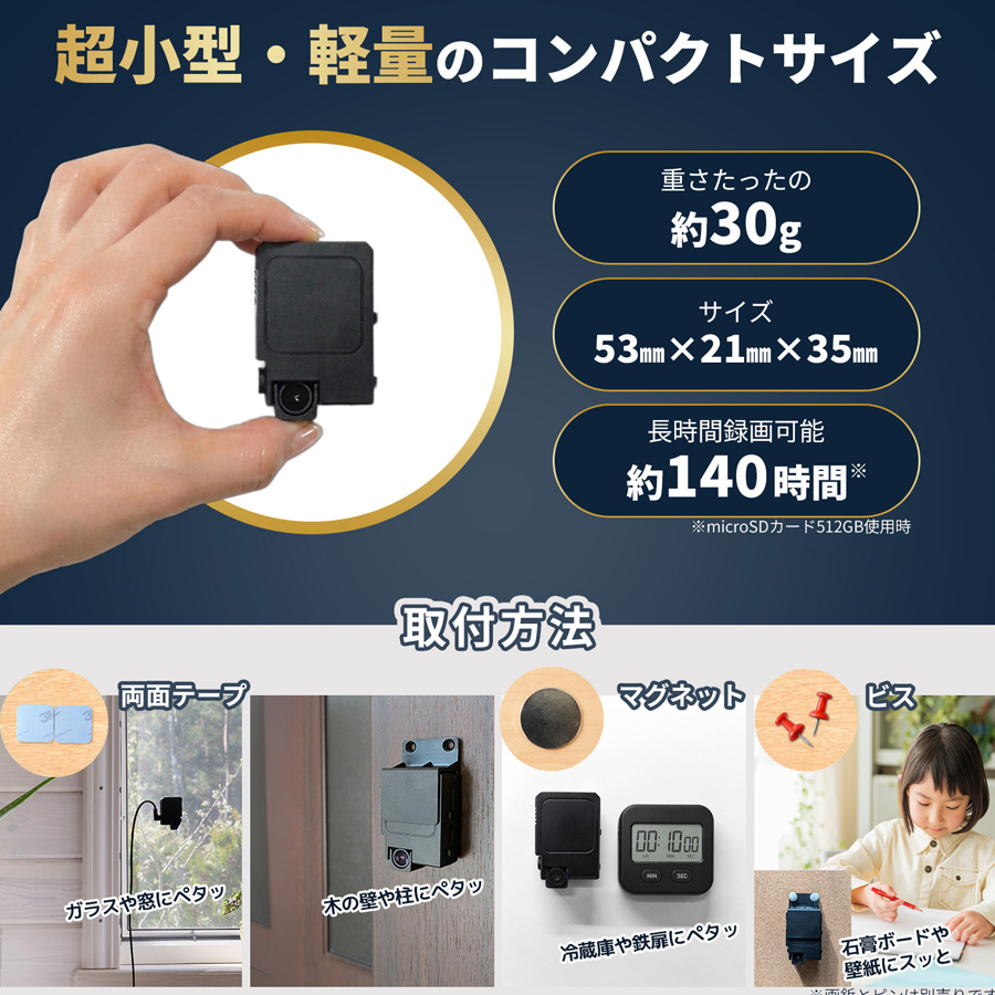 PETA-CAM-SEC2K 防犯カメラ