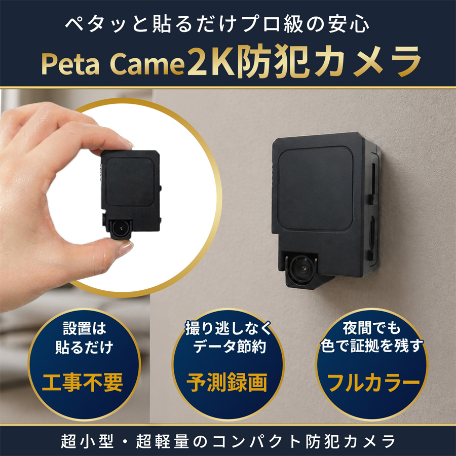 PETA-CAM-SEC2K 防犯カメラ