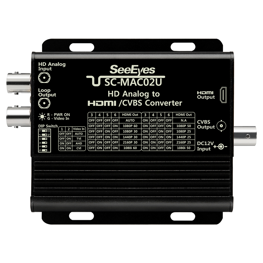 SC-MAC02U 映像コンバーター 防犯カメラ 監視カメラ