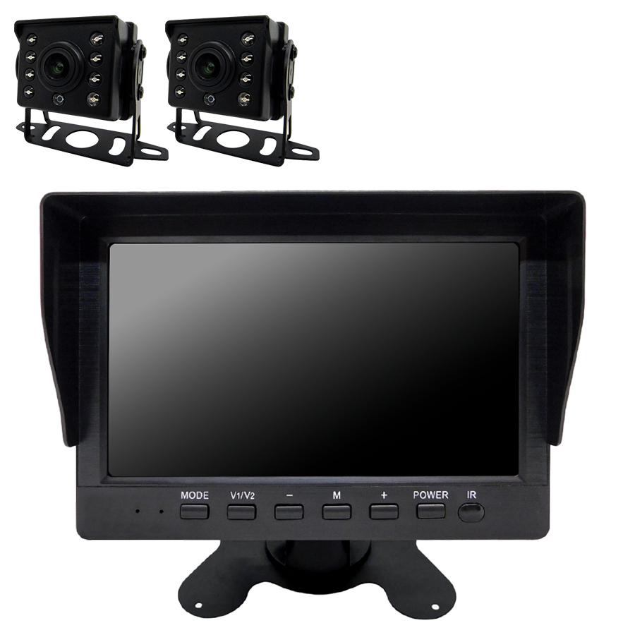 SEC-W-2P-TFAI7HL | ワイヤレス200万画素AI機能付きカメラ2台＋7インチ