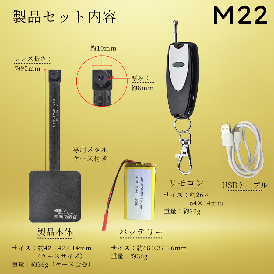 TK-MOD-22(M22)(エム22) | 4K録画対応基板(基盤)ユニット小型