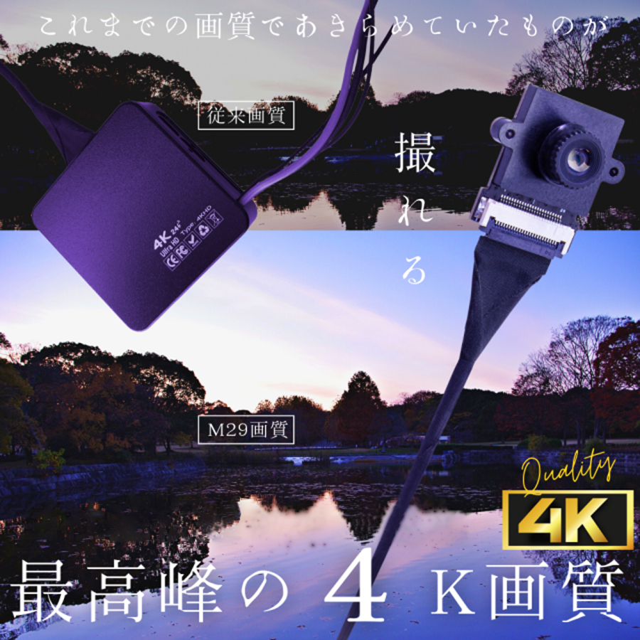 TK-MOD-29 M29 エム29 スパイカメラ 小型カメラ 隠しカメラ 基板カメラ 基盤カメラ 4Kカメラ 匠