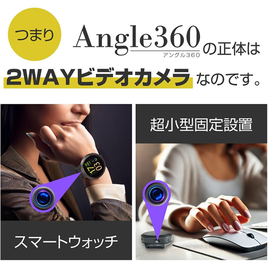 TK-SWA-03(Angle360)(アングル360) | フルHD録画対応スマート