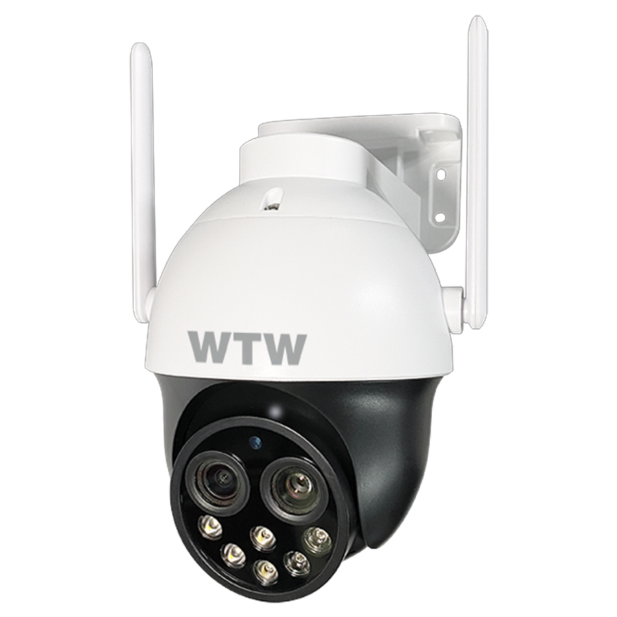 WTW-EX2208ZWX | 400万画素IPネットワーク赤外線PTZカメラ【PoE給電