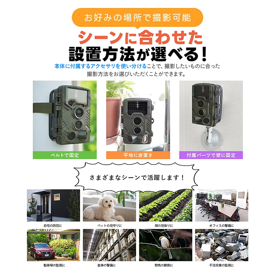 WTW-TCS36AP | 200万画素赤外線搭載ソーラーパネル一体型トレイル