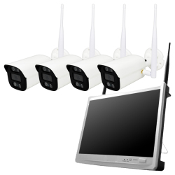 ASR-W1536-11B-SET4 防犯カメラ 監視カメラ ネットワークカメラ 