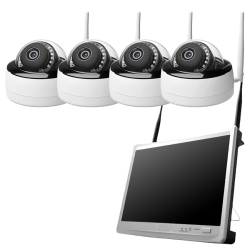 ASR-W1536-11D-SET4 防犯カメラ 監視カメラ ネットワークカメラ 