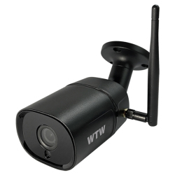 WTW-E1886GB(黒色) Wi-Fiカメラ ネットワークカメラ 防犯カメラ 見守りカメラ 塚本無線 WTW